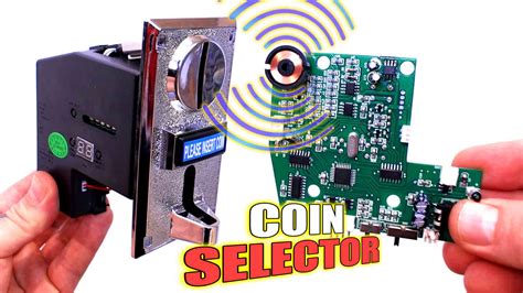 Coin Selector With Arduino and Magnetic Disturbance Detector .